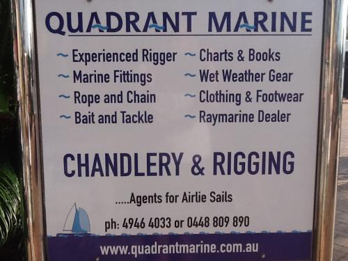 Quadrant Marine Chandlery Rigging Services
