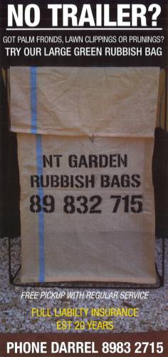 NT Garden  Rubbish Bags