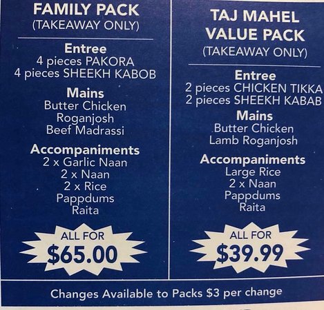 Taj Mahal Indian Restaurant