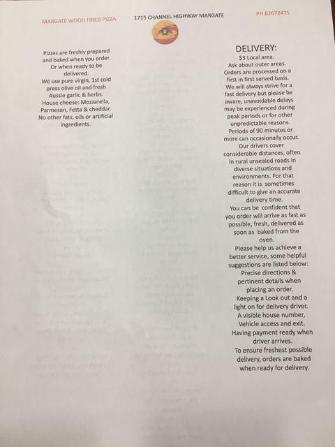 Margate Wood Fired Pizza - Dentist Find 1