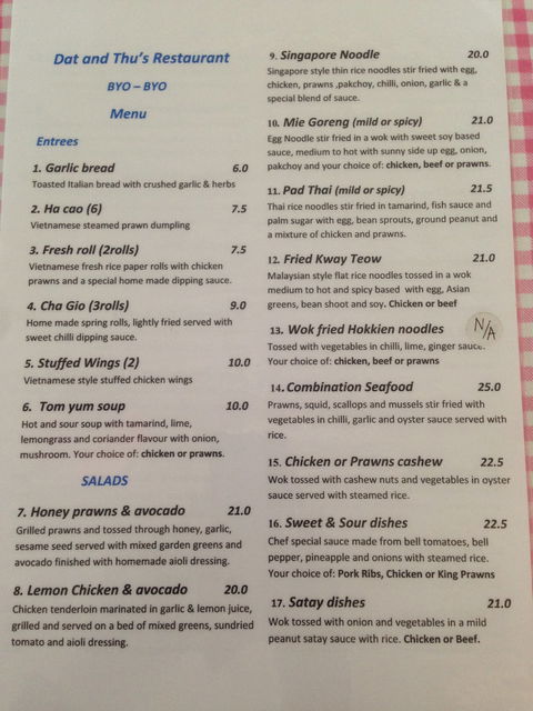 Dat N Thu's Restaurant - Dentist Search 11