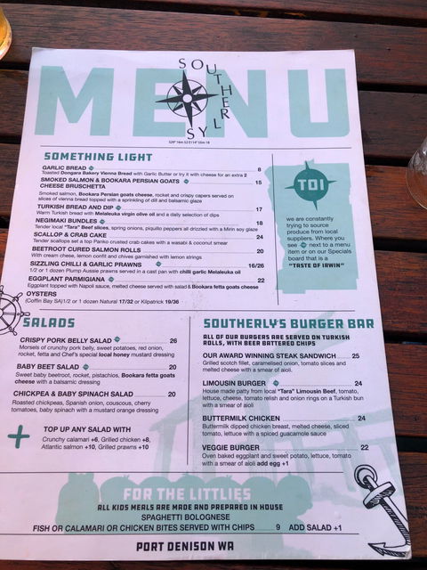 Southerlys Harbour View Bar & Restaurant - Dentist Search 3