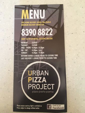 Urban Pizza Project