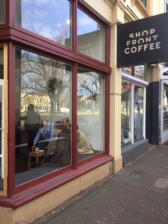 Shopfront coffee