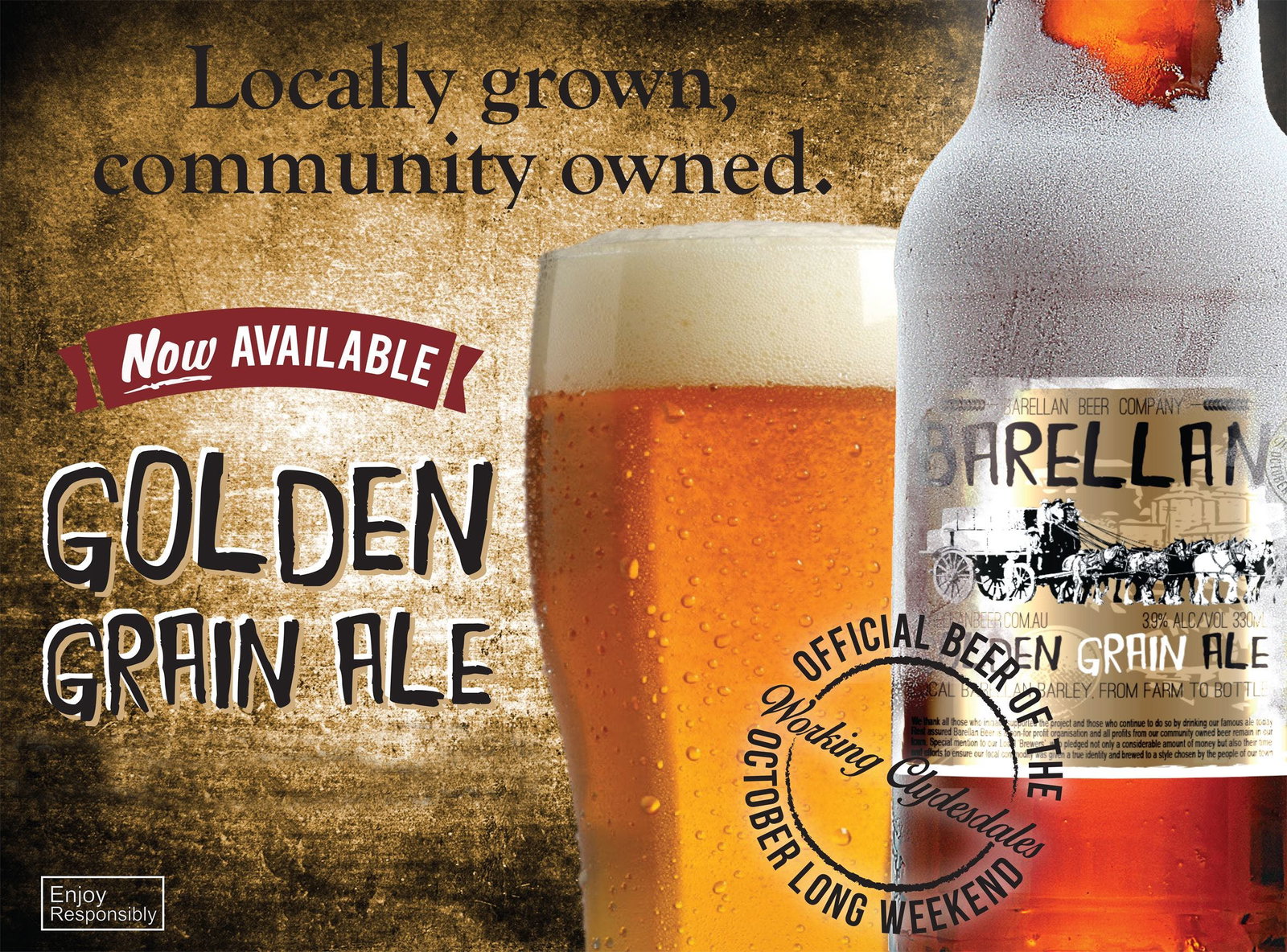 Barellan Beer - Community Owned Locally Grown Beer