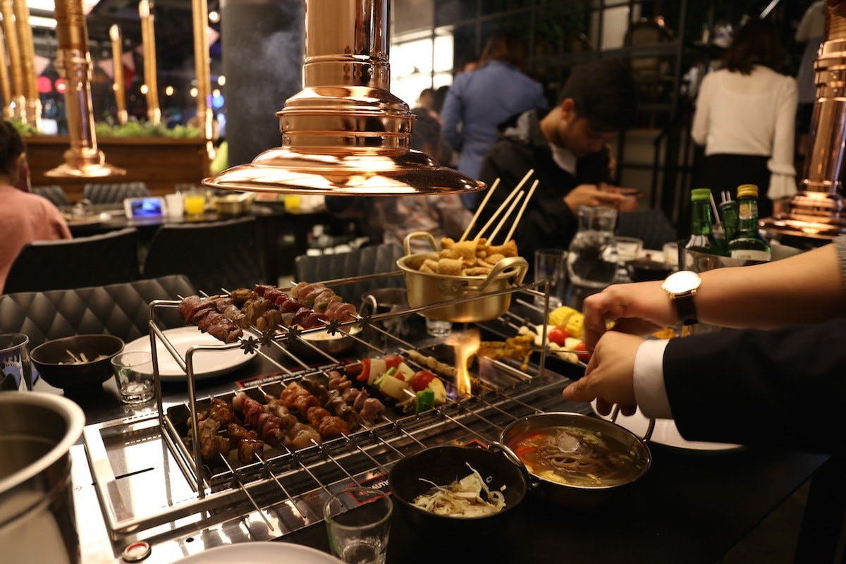 Kushi Charcoal Skewer Buffet