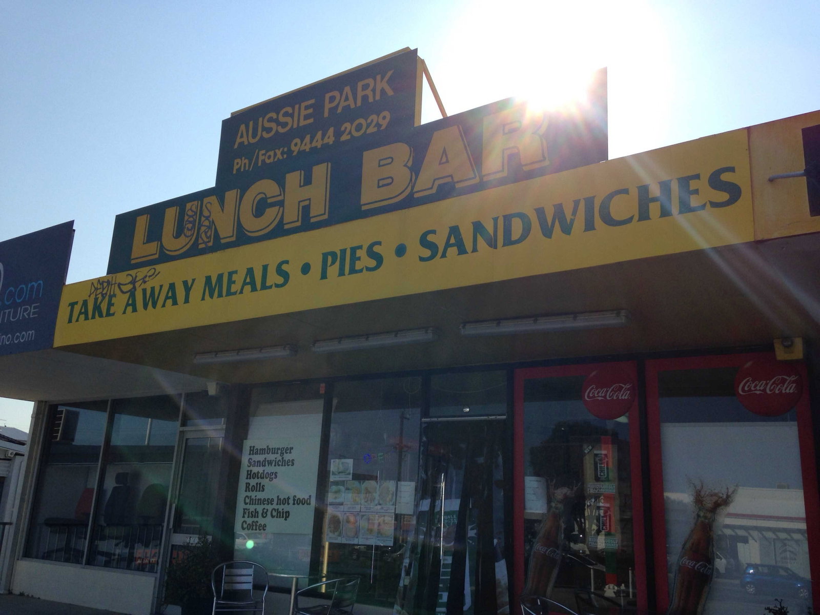 Aussie Park Lunch Bar