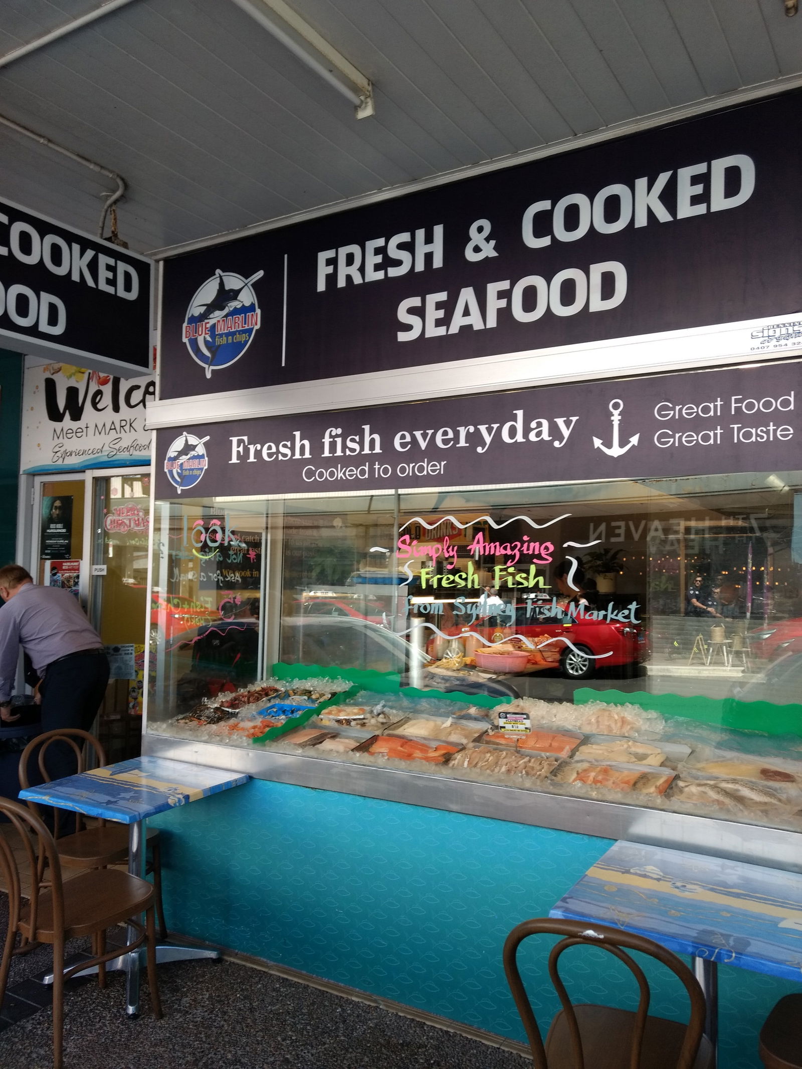 Blue Marlin Fish n Chips