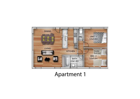 Luxury Motel Style Accommodation - Dentists Australia 3