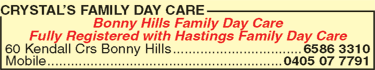 Crystal?s Family Day Care - Dentist Search 1