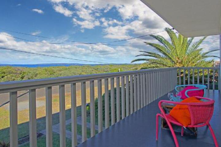Splash Shack stunning views of Jervis Bay