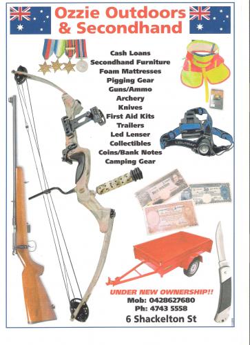 Ozzie Outdoors Secondhand