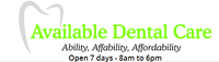 Available Dental Care