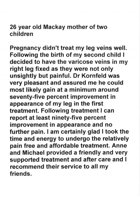 Leg Vein Clinic Australia (Dr M Kornfeld) - Dentist Find 2